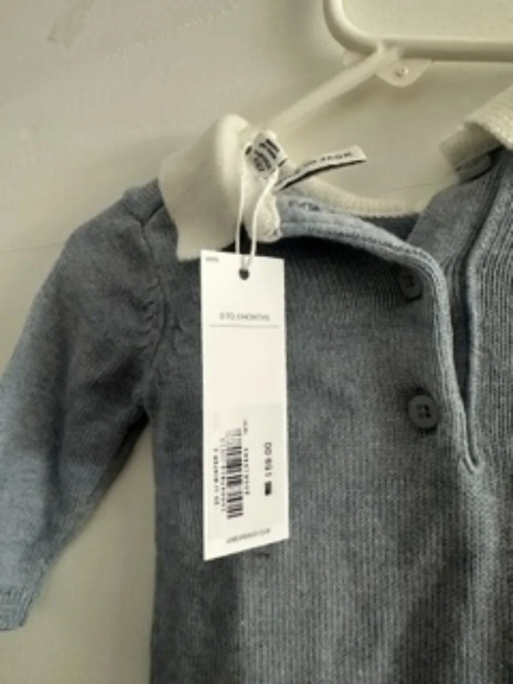 Janie and Jack Baby Collared Onesie *Never Worn/Used*